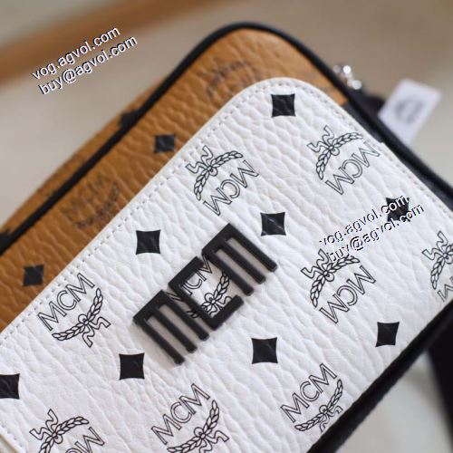 大好評 エムシーエム コピー MCM 2021秋冬 MCM Klassik Visetos クロスボディバッグ ショルダーバッグ エムシーエム 斜め掛けバッグコピー 人目を惹くデザイン