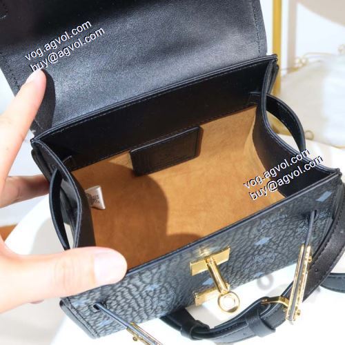 ★安心★追跡付 ショルダーバッグエムシーエム コピー MCM 2021秋冬 ヴィセトス サッチェルバッグ ハンドバッグ 2色可選 通勤 出張 旅行 18.5x9.5x14.5cm