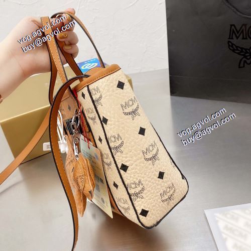 2021秋冬 大特価 MCM Toni Visetos トートバッグ ショルダーバッグ 20x19cm エムシーエムブランド 偽物 通販 エムシーエム コピー MCM 圧倒的な高級感