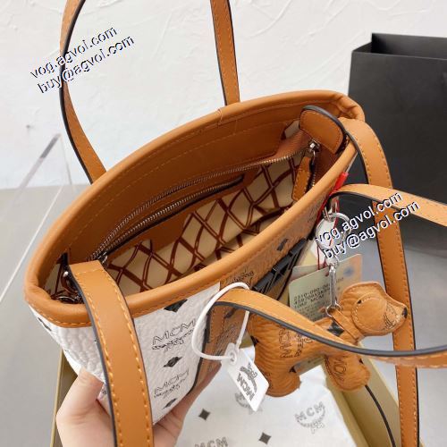 2021秋冬 大特価 MCM Toni Visetos トートバッグ ショルダーバッグ 20x19cm エムシーエムブランド 偽物 通販 エムシーエム コピー MCM 圧倒的な高級感