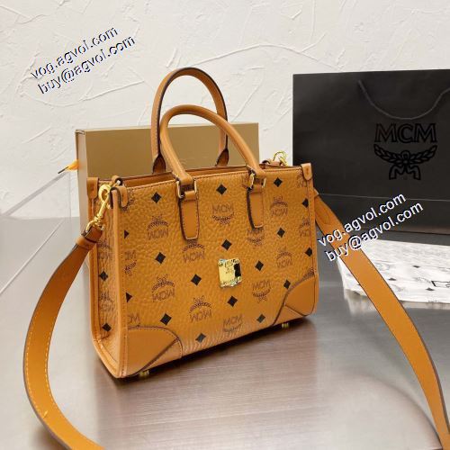 エムシーエム トートバッグコピー 大容量 エムシーエム コピー MCM 2021秋冬 トートバッグ ショルダーバッグ 
