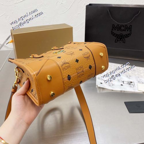 エムシーエム トートバッグコピー 大容量 エムシーエム コピー MCM 2021秋冬 トートバッグ ショルダーバッグ 