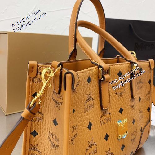 エムシーエム トートバッグコピー 大容量 エムシーエム コピー MCM 2021秋冬 トートバッグ ショルダーバッグ 