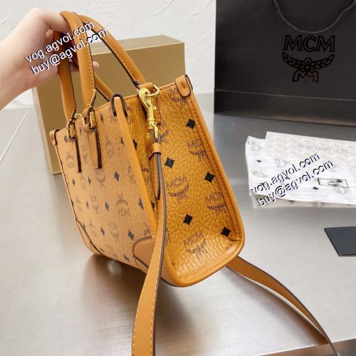 エムシーエム トートバッグコピー 大容量 エムシーエム コピー MCM 2021秋冬 トートバッグ ショルダーバッグ 