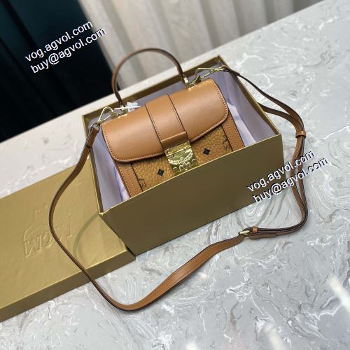 2021秋冬 エムシーエム コピー MCM ショルダーバッグ ハンドバッグ エムシーエムコピー 19x15cm