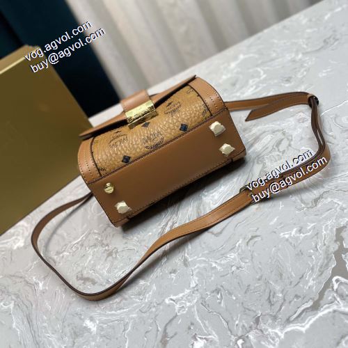 2021秋冬 エムシーエム コピー MCM ショルダーバッグ ハンドバッグ エムシーエムコピー 19x15cm