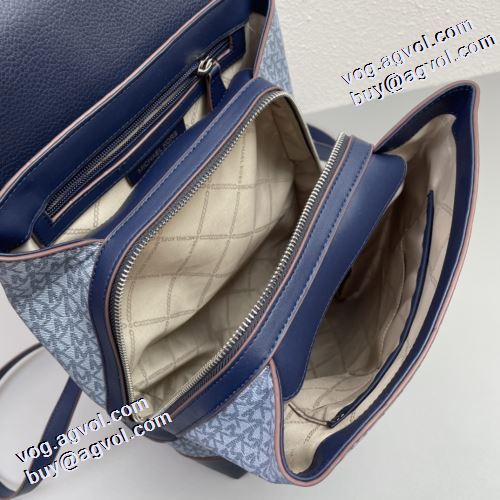 人気新品★超特価★ 2021秋冬 マイケルコース Michael Kors バックパック モノグラム 活躍のバッグ 気軽に持てる