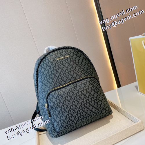 3色可選 2021秋冬 人気 ランキング A4 iPad 収納できる バックパック マイケルコース Michael Kors 今買い◎得 収納力のよい