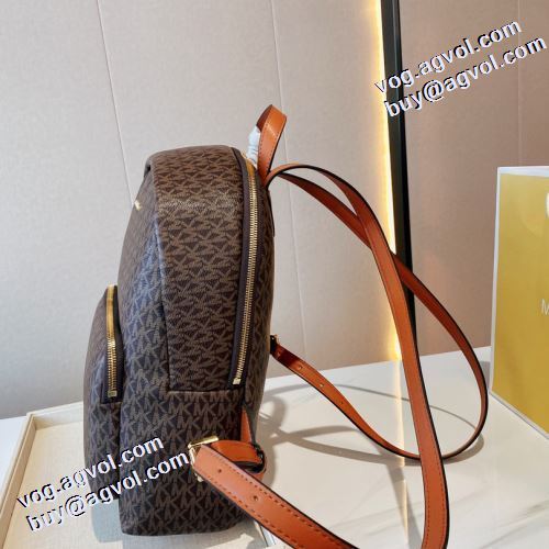 3色可選 2021秋冬 人気 ランキング A4 iPad 収納できる バックパック マイケルコース Michael Kors 今買い◎得 収納力のよい