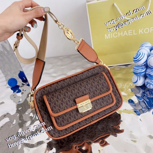 3色可選 耐久性のある ショルダー 調節可能 2021秋冬 マイケルコース Michael Kors 斜め掛けバッグ 気軽に持てる オリジナリティに富んだバッグ