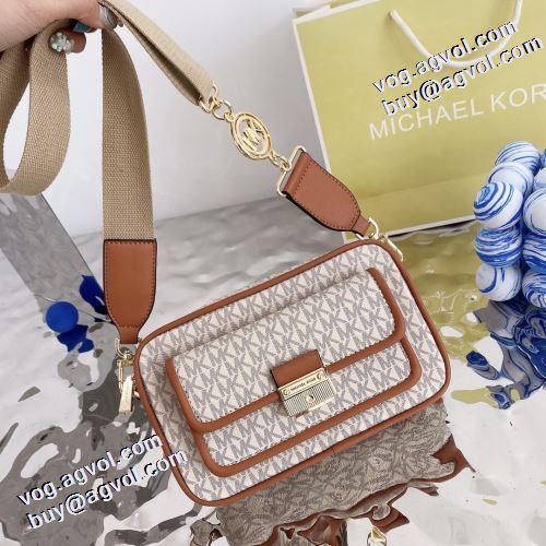3色可選 耐久性のある ショルダー 調節可能 2021秋冬 マイケルコース Michael Kors 斜め掛けバッグ 気軽に持てる オリジナリティに富んだバッグ