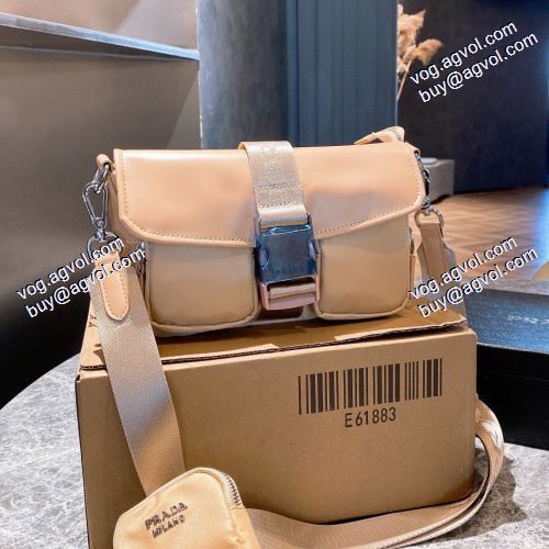  プラダ PRADA 2021春夏 PRADAブランド コピー 希少 4色可選 斜め掛けバッグ ショルダーバッグ 