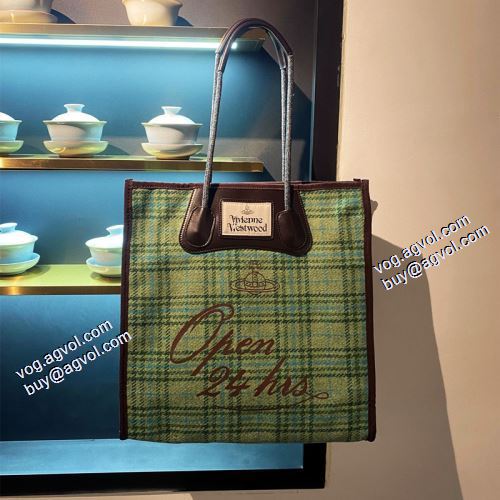 ヴィヴィアン ウエストウッド VIVIENNE WESTWOOD シンプル＋多機能 2色可選 ウエストウッド コピー ブランド 実用性に溢れるアイテム デニム 2021秋冬 トートバッグ 非凡な容量