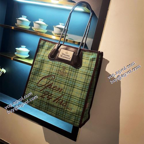 ヴィヴィアン ウエストウッド VIVIENNE WESTWOOD シンプル＋多機能 2色可選 ウエストウッド コピー ブランド 実用性に溢れるアイテム デニム 2021秋冬 トートバッグ 非凡な容量