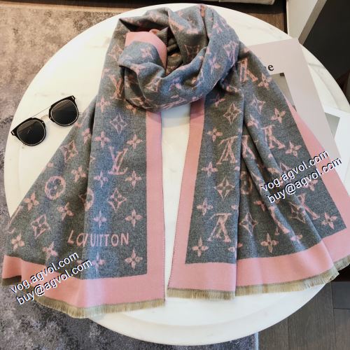 2021秋冬 ルイ ヴィトン LOUIS VUITTON 先行販売 2色可選 ルイ ヴィトンコピー 大判ストール 暖かく