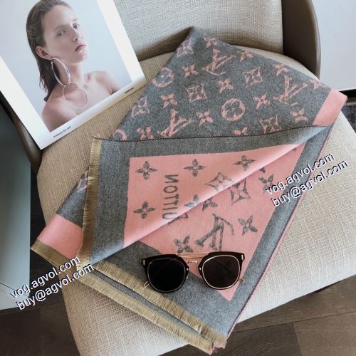 2021秋冬 ルイ ヴィトン LOUIS VUITTON 先行販売 2色可選 ルイ ヴィトンコピー 大判ストール 暖かく