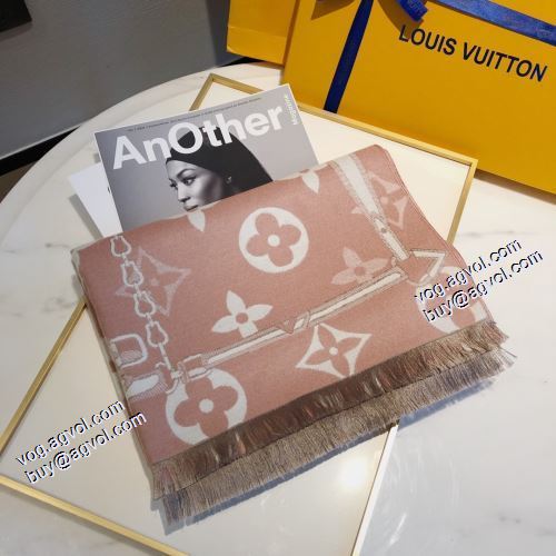 魅力ファッション 5色可選 ルイ ヴィトンコピー ブランド 2021秋冬 ルイ ヴィトン LOUIS VUITTON マフラー リバーシブル