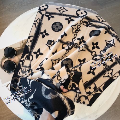 魅力ファッション 5色可選 ルイ ヴィトンコピー ブランド 2021秋冬 ルイ ヴィトン LOUIS VUITTON マフラー リバーシブル