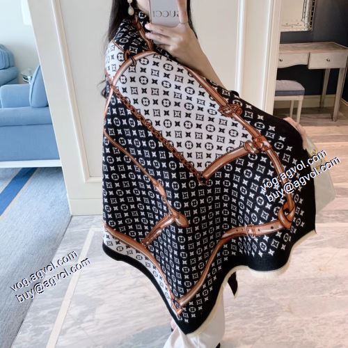 2021秋冬 ルイ ヴィトン LOUIS VUITTON 2色可選 豊富なサイズ ストール 防寒 ルイ ヴィトンブランド 偽物 通販