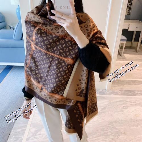 2021秋冬 ルイ ヴィトン LOUIS VUITTON 2色可選 豊富なサイズ ストール 防寒 ルイ ヴィトンブランド 偽物 通販