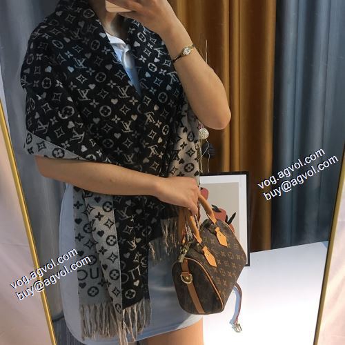 個性的 マフラー 3色可選 厚手 ルイ ヴィトンスーパーコピー 激安 2021秋冬 ルイ ヴィトン LOUIS VUITTON