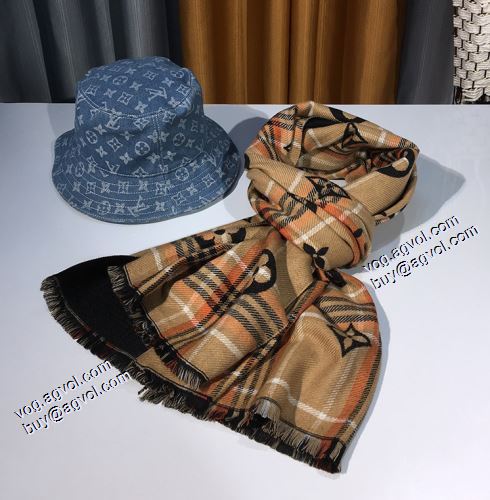3色可選 2021秋冬 ルイ ヴィトン LOUIS VUITTON 希少価値大！マフラー ルイ ヴィトンコピーブランド ストライプ