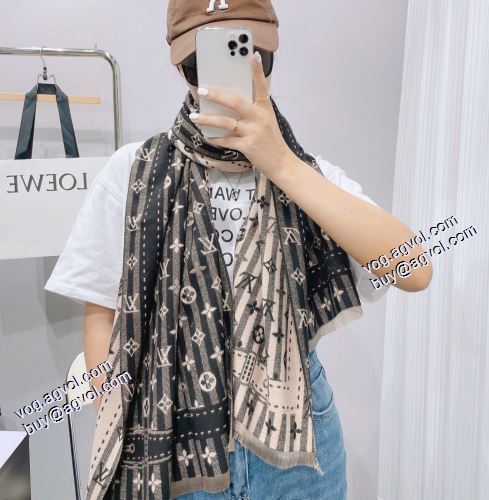 高品質 人気 ルイ ヴィトン偽物ブランド 5色可選 2021秋冬 ルイ ヴィトン LOUIS VUITTON マフラー 暖かく