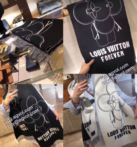 2色可選 マフラー 防寒 2021秋冬 ルイ ヴィトン LOUIS VUITTON 人気 ランキング ルイ ヴィトンブランド 偽物 通販