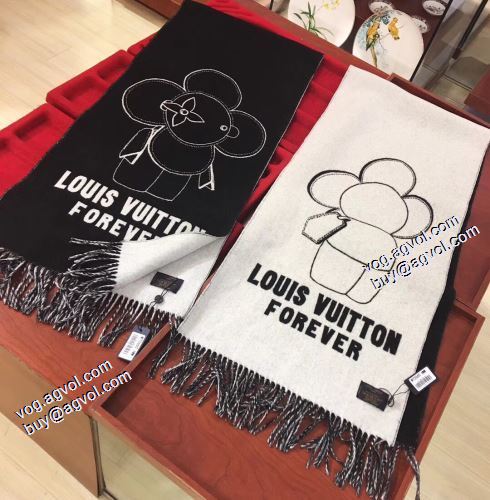 2色可選 マフラー 防寒 2021秋冬 ルイ ヴィトン LOUIS VUITTON 人気 ランキング ルイ ヴィトンブランド 偽物 通販