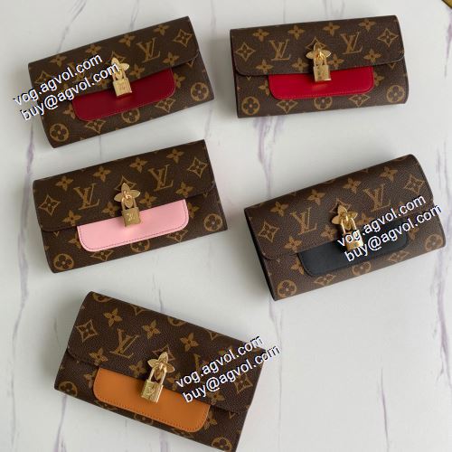 スタイリッシュな印象 ルイ ヴィトン LOUIS VUITTON 4色可選 2021春夏 ルイ ヴィトン偽物ブランド レディース財布 