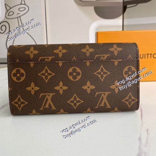 スタイリッシュな印象 ルイ ヴィトン LOUIS VUITTON 4色可選 2021春夏 ルイ ヴィトン偽物ブランド レディース財布 