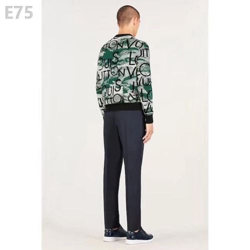 2021秋冬 セーター ルイ ヴィトン LOUIS VUITTON ルイ ヴィトンコピーブランド 超限定即完売 大花プリント プルオーバー 適度な厚み