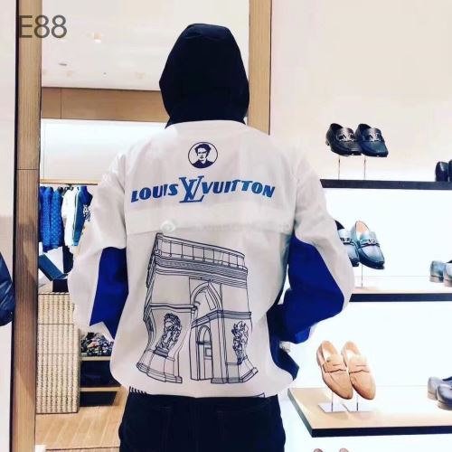 韓国の人気 2021秋冬 ルイ ヴィトン LOUIS VUITTON ルイ ヴィトン偽物ブランド ブルゾン こだわりのコート 大花プリント