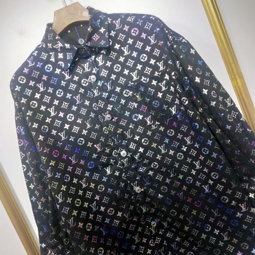 花プリントデザインジャケット 10年保証 日本未発売 2021秋冬 軽量ジャケット ルイ ヴィトン LOUIS VUITTON ルイ ヴィトンブランド コピー ジャケット