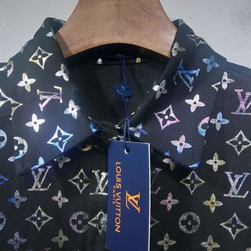 花プリントデザインジャケット 10年保証 日本未発売 2021秋冬 軽量ジャケット ルイ ヴィトン LOUIS VUITTON ルイ ヴィトンブランド コピー ジャケット