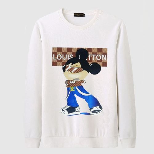 プリントパーカ 2021秋冬 プルオーバーパーカー 幅広いジャンル ルイ ヴィトン LOUIS VUITTON 人気 ランキング ルイ ヴィトンブランドコピー 4色可選