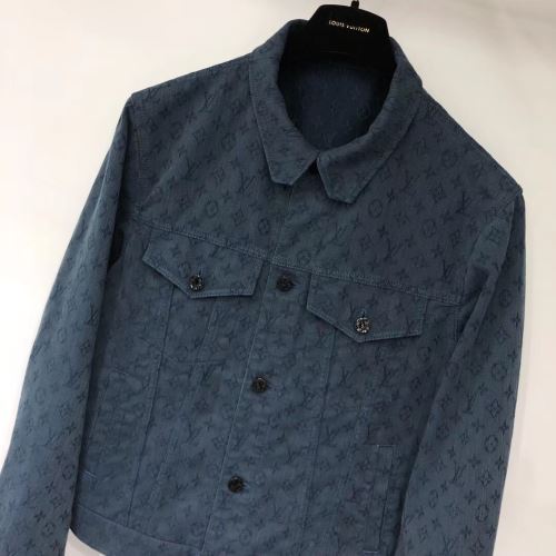 2021秋冬 2年以上連続１位獲得 こだわりのコート デニムジャケット ルイ ヴィトン LOUIS VUITTON ルイ ヴィトンブランド コピー 2色可選 楽に着用出来る