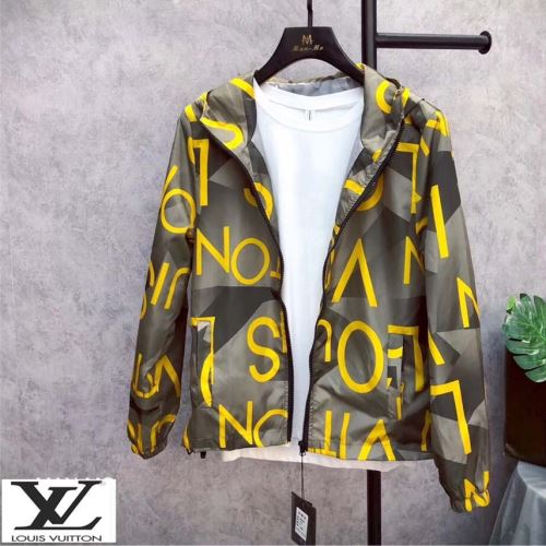 3色可選 2021秋冬 春夏に最も需要のある 花プリントデザインジャケット ルイ ヴィトン LOUIS VUITTON ルイ ヴィトンブランドコピー ブルゾン 秋の定番 適度な厚み
