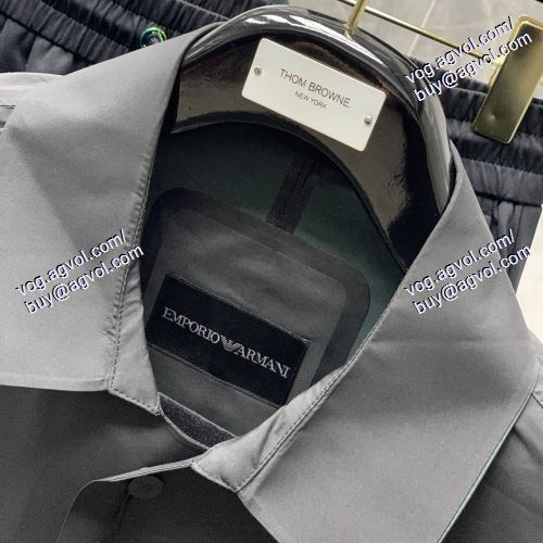  ARMANIブランド コピー   2021春夏  アルマーニ ARMANI   上質 大人気！  2色可選  堪能できるコート