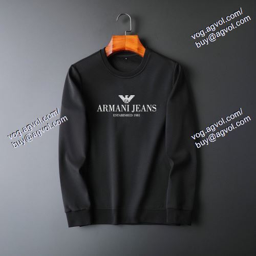  2色可選  ARMANIコピー   スタイルアップ効果   2021春夏  アルマーニ ARMANI    プルオーバーパーカー