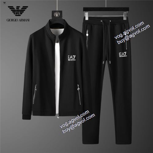 2021秋冬 ジャージセット ジャケット アルマーニ ジャージセット ARMANI スーパーコピー 着心地抜群