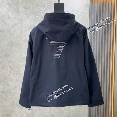 最安値に挑戦 2021秋冬 ブルゾン アルマーニ ARMANIブランド コピー ハーフコート シンプルなデザイ