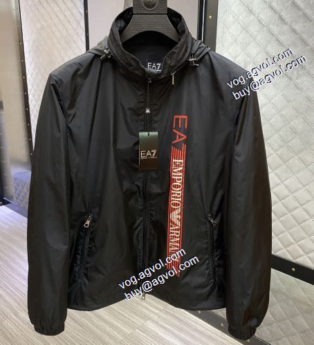 豊富なサイズ 2021秋冬 ジャケット アルマーニ ブルゾン ARMANI ブランド 偽物 通販 堪能できるコート