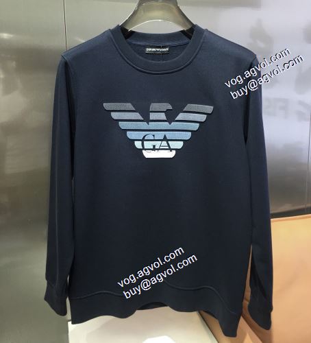 2021秋冬 プリントパーカ 秋着用 アルマーニ ブランドスーパーコピー ARMANI ジャージセット 人気商品登場