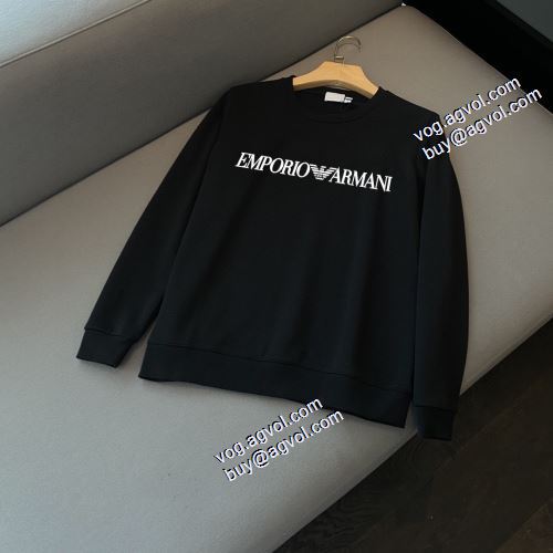 2021秋冬 ジップパーカー 人気新品★超特価★ アルマーニ プルオーバーパーカー ARMANI ブランドコピー