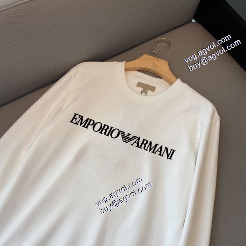 2021秋冬 ジップパーカー 人気新品★超特価★ アルマーニ プルオーバーパーカー ARMANI ブランドコピー