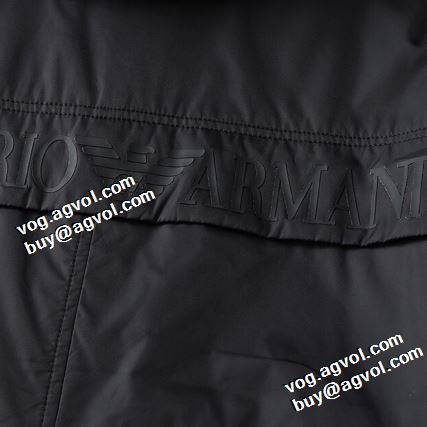 ブルゾン アルマーニ偽物ブランド 高級感漂わせる ポケット付 おしゃれな装い 2021秋冬 アルマーニ ARMANI