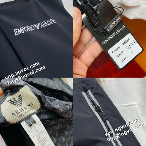 2021秋冬 アルマーニ ARMANI アルマーニスーパーコピー 耐久性に優れ リバーシブル仕様 ブルゾン 楽に着用出来る
