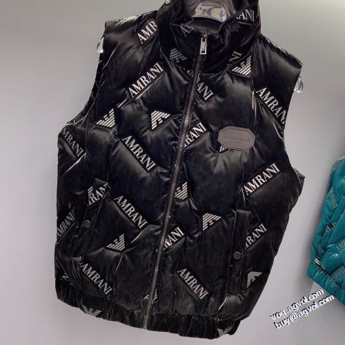 フィルパワーの高い アルマーニスーパーコピー 身体を保温できる 2021秋冬 アルマーニ ARMANI 大絶賛の履き心地! ライトダウンジャケット 2色可選
