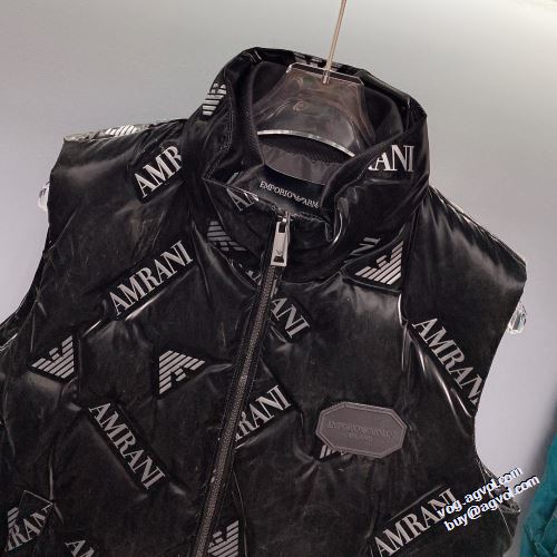 フィルパワーの高い アルマーニスーパーコピー 身体を保温できる 2021秋冬 アルマーニ ARMANI 大絶賛の履き心地! ライトダウンジャケット 2色可選